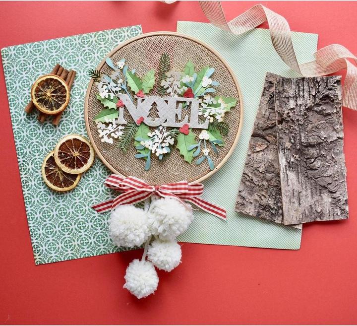 Produktbild Folia Sizzix | Thinlits die set Winter foliage