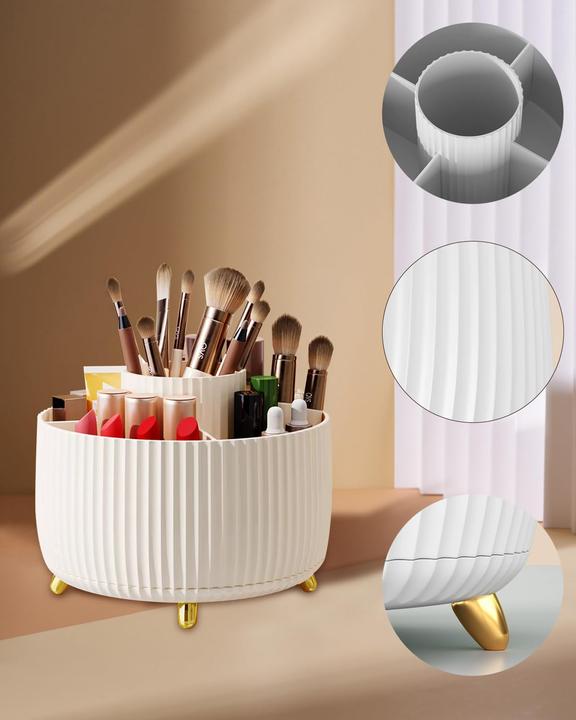 Produktbild Alopini Cosmetic Makeup Organizer, 360°Rotatable Brush Organizer