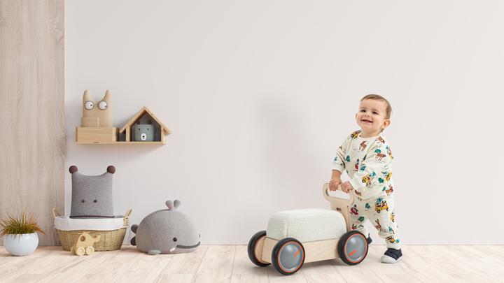 Image du produit MamaToyz Véhicule à glissière DriveMe Soft Vache