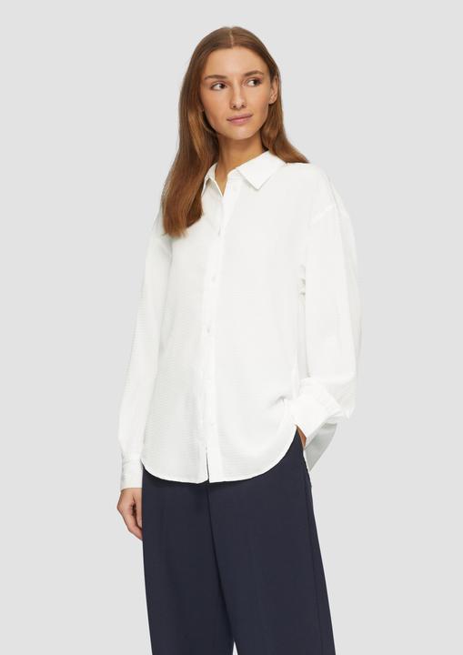 Immagine prodotto S.Oliver Bluse Strukturierte Hemdbluse mit Raffung (44)