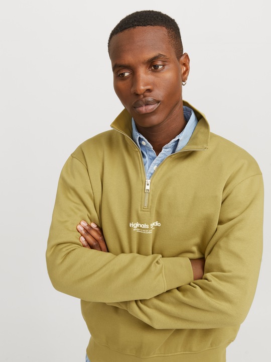 Actual product image Jack & Jones Jorvesterbro Sweat Quarter Zip Hn Noos (L)