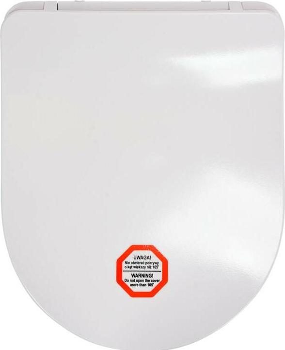 Image du produit Vorel Fala Deska Wc Super Slim Z Duroplastu Wolnoopadająca Z Wypinanniem Chaquenym Przyciskiem