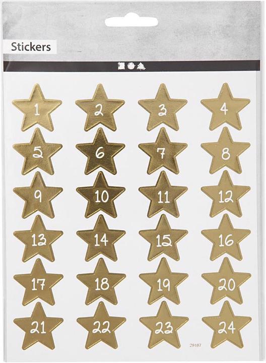 Actual product image Creativ Company Number stickers