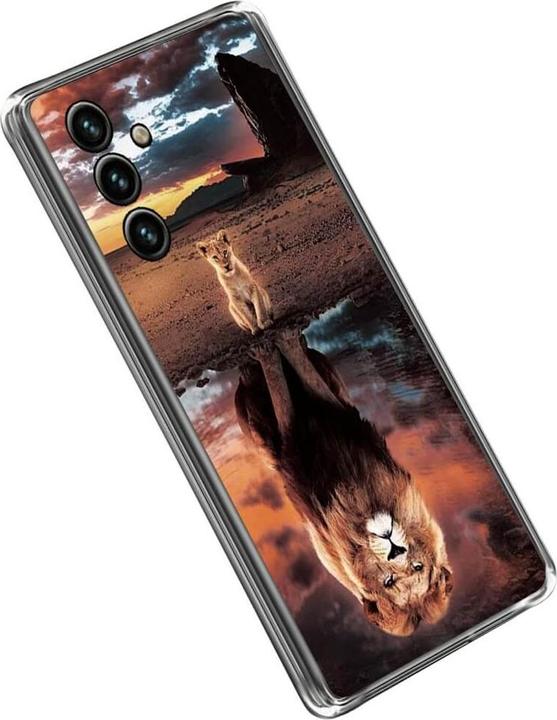 Immagine prodotto Cover-Discount Galaxy A14 - Custodia morbida in silicone Lion (Samsung Galaxy A14)