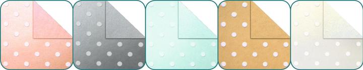 Actual product image Folia Creative paper velour dots (80 g/m², 1x)