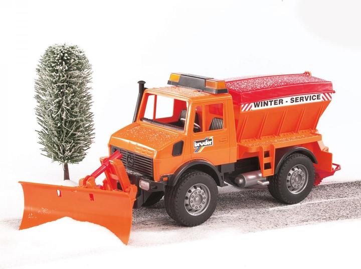 Produktbild Bruder MB-Unimog Winterdienst mit Räumschild