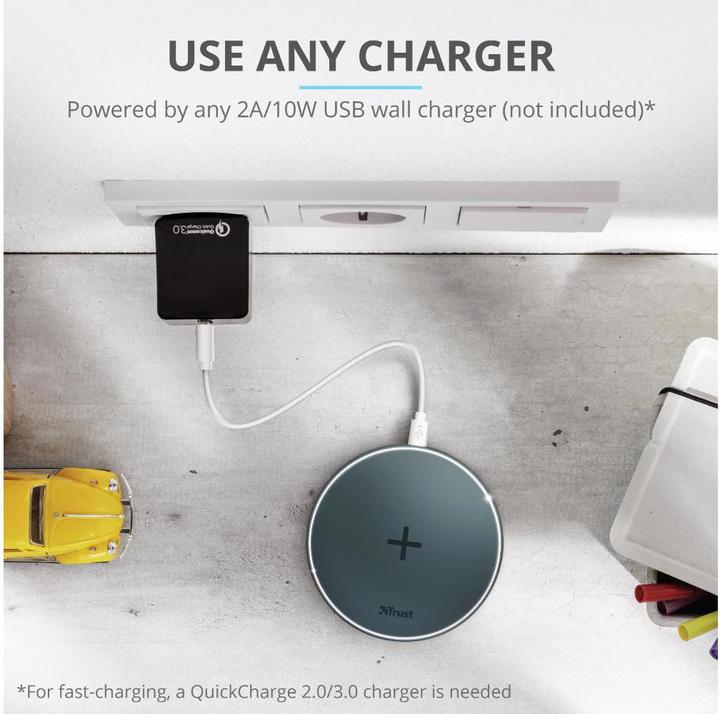 Produktbild Trust Wireless Charger Qylo 7.5/10 W (10 W)