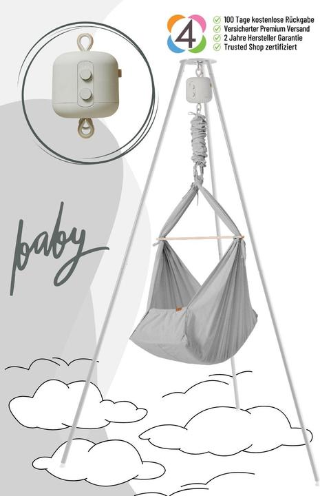 Produktbild Membantu Premium Set inkl. Ständer und Federwiegenmotor LeeLoo02