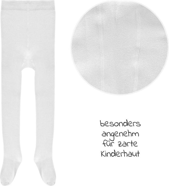 Produktbild La Loona LaLoona Baby-Strumpfhosen Strumpfhose 2er Pack - Weiss - (62/68)