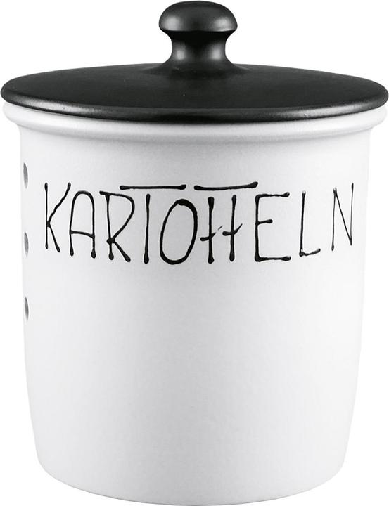 Produktbild No Name Kartoffeltopf 'Elfe Nero' (19 cm, Kochtopf, Keramik)