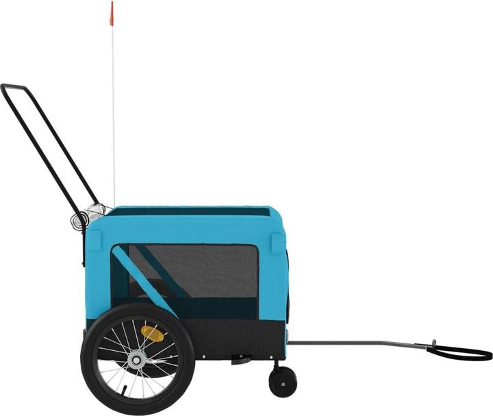 Actual product image vidaXL Fahrradanhänger Hund