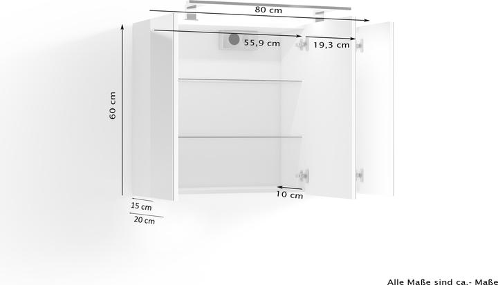 Immagine prodotto ByLiving Spree (80 x 20 x 60 cm)