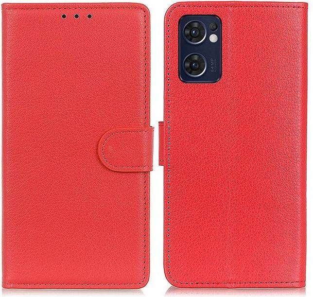 Image du produit MU Classic Série de couvertures de livre en cuir Litchi (OPPO Reno7 Z 5G)