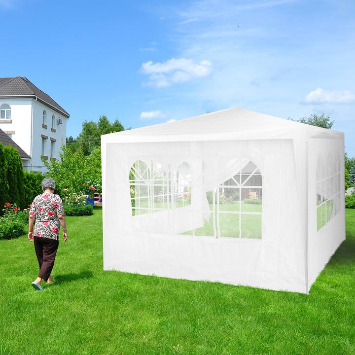 Productafbeelding Relaxdays 4x paroi-latérale-tonnelle (10 cm, 300 cm)