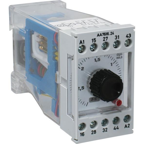 Dold Relè temporizzato pull-in ritardato 0/60Hz 230V 0,2S-60H AA7616, Relais
