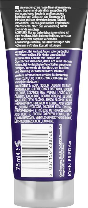 Image du produit John Frieda Violet Crush (75 ml, Shampoing pour cheveux gris)