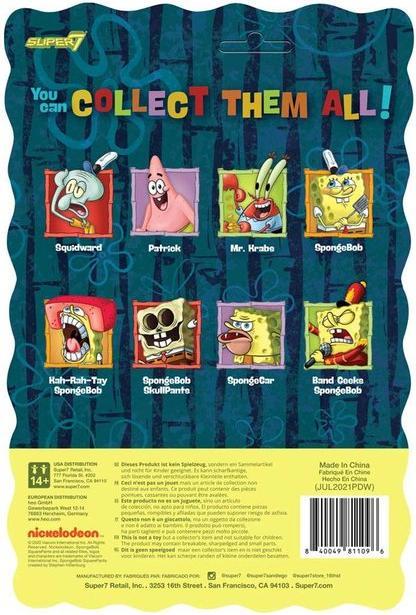 Actual product image Super7 SpongeBob SquarePants: SpongeGar