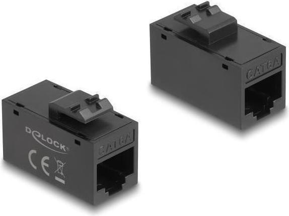 Image du produit Delock Module Keystone RJ45 femelle vers RJ45 femelle Cat.6A UTP (Module Keystone)