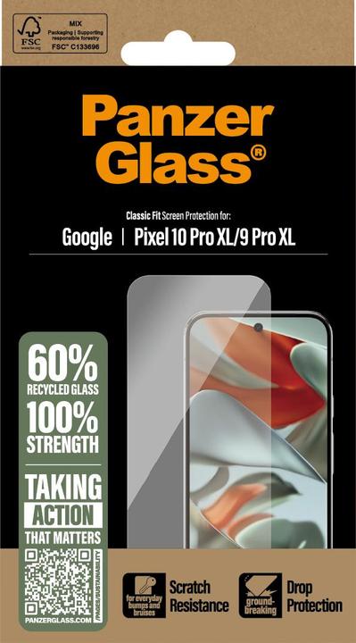 Immagine prodotto PanzerGlass Screen Protector (1 Pezzo/i, Google Pixel 9 Pro XL, Google Pixel 10 Pro XL)
