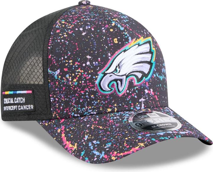 Produktbild New Era 9Forty Crown Trucker Cap Crucial Philadelphia Eagles (One Size)