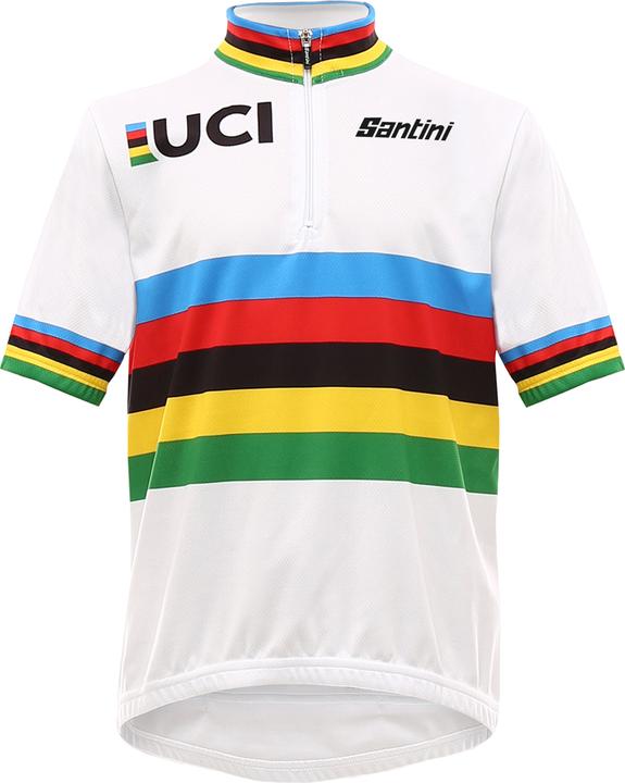 Immagine prodotto Santini Kurzarmtrikot UCI Rainbow World Champion Kids (140, 152)