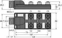 Immagine prodotto Turck Distributore di attuatori/sensori