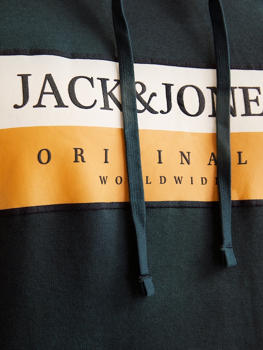Actual product image Jack & Jones Plus Size Logo Kapuzenpullover Kapuzenpullover (4XL)