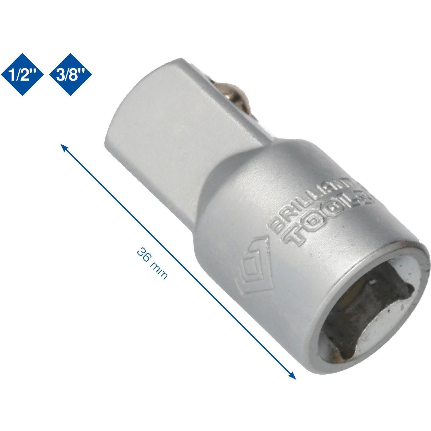 Brilliant Tools, Steckschlüssel + Stecknuss, BT022905 (1/2")