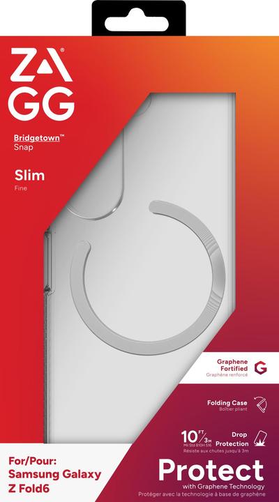 Image du produit Zagg Bridgetown Snap Hoesje Geschikt voor Samsung Galaxy Z Fold 6 - Back Cover (Samsung Galaxy Z Fold6)