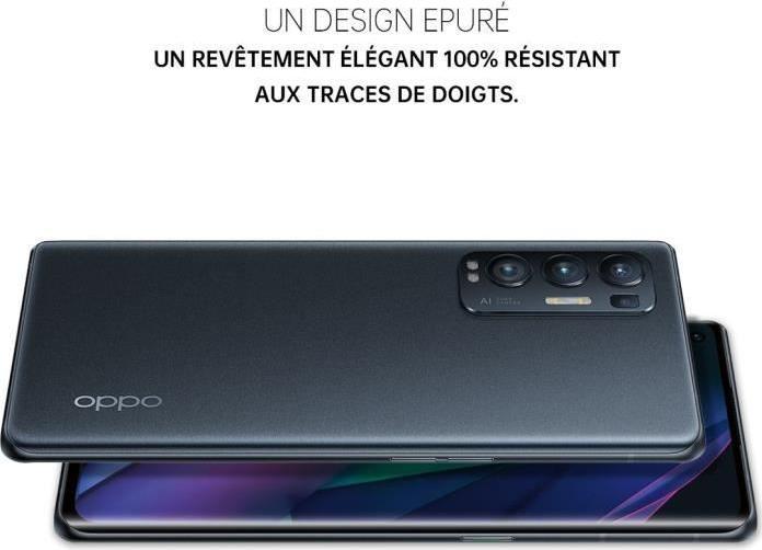 Image du produit OPPO Find X3 Neo (256 Go, Starlight Black, 6.50", Double SIM, 50 Mpx, 5G)