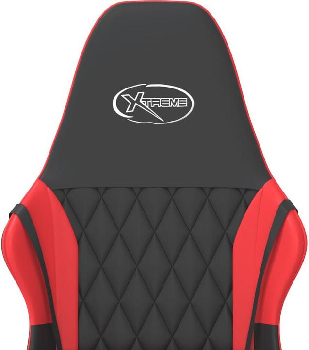 Image du produit vidaXL Gaming-Stuhl mit Massagefunktion Schwarz und Rot