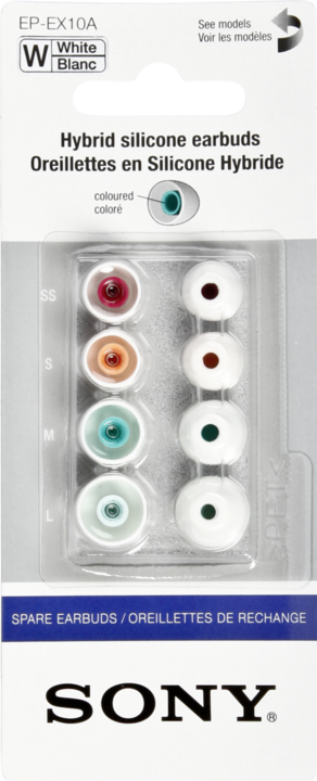 Produktbild Sony EP-EX 10 AW (DR BT100, EX MDR-EX36, MDR EX300, EX33, EX34, EX35, EX36, EX500, EX56, EX76, XB20, XB40)