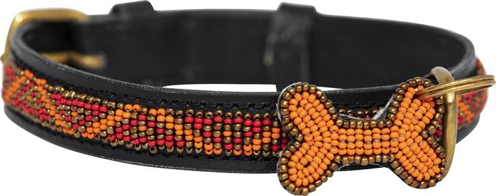 Produktbild Kampuni Hundehalsbånd Skinny Kabaka neon medium, 53x2,1 cm (Hund)