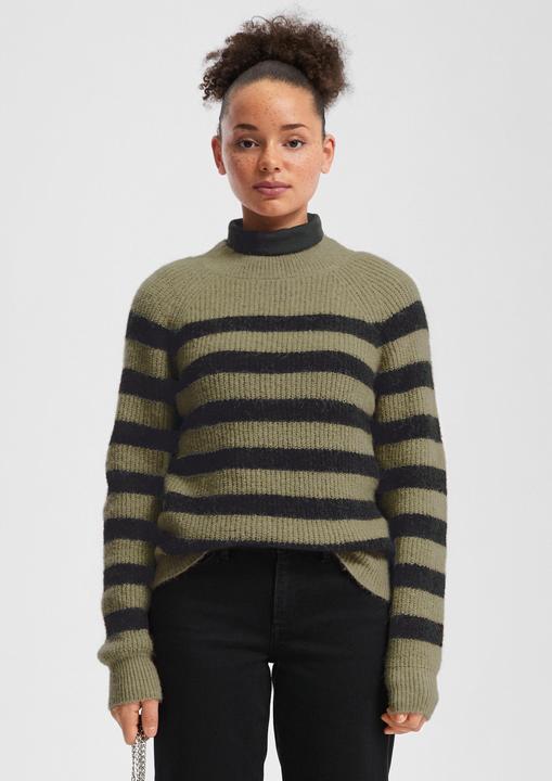 Produktbild s.Oliver Strickpullover Melierter Pullover (M)