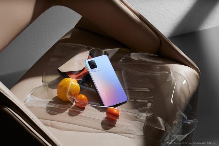 Immagine prodotto Vivo V21 5G (128 GB, Abbagliamento al tramonto, 6.44", Doppia SIM Ibrida, 5G)