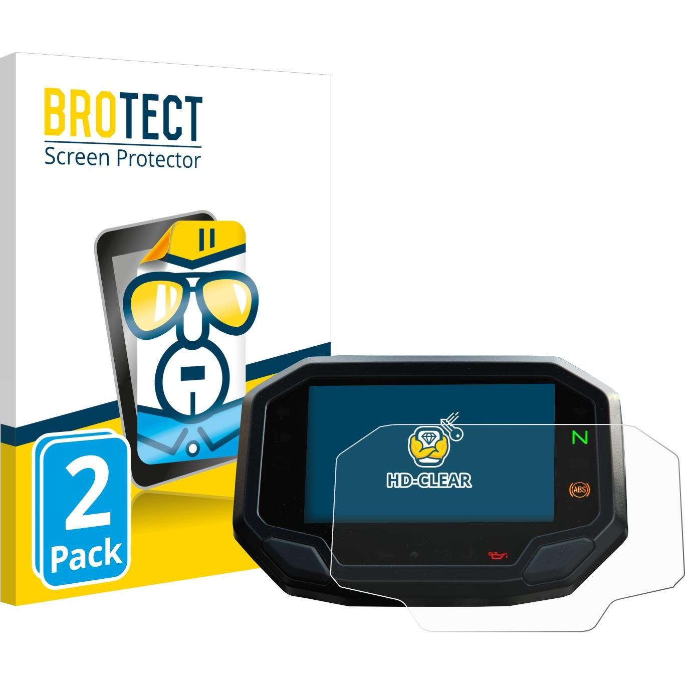 BROTECT, Fahrzeug Navigation Zubehör, Schutzfolie Displayschutz Displayschutzfolie Folie Klar Transparent