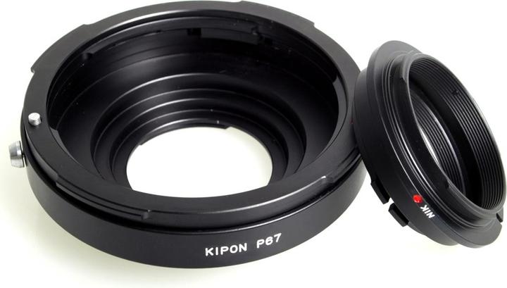 Actual product image Kipon Adapter for Pentax 67 to Nikon F
