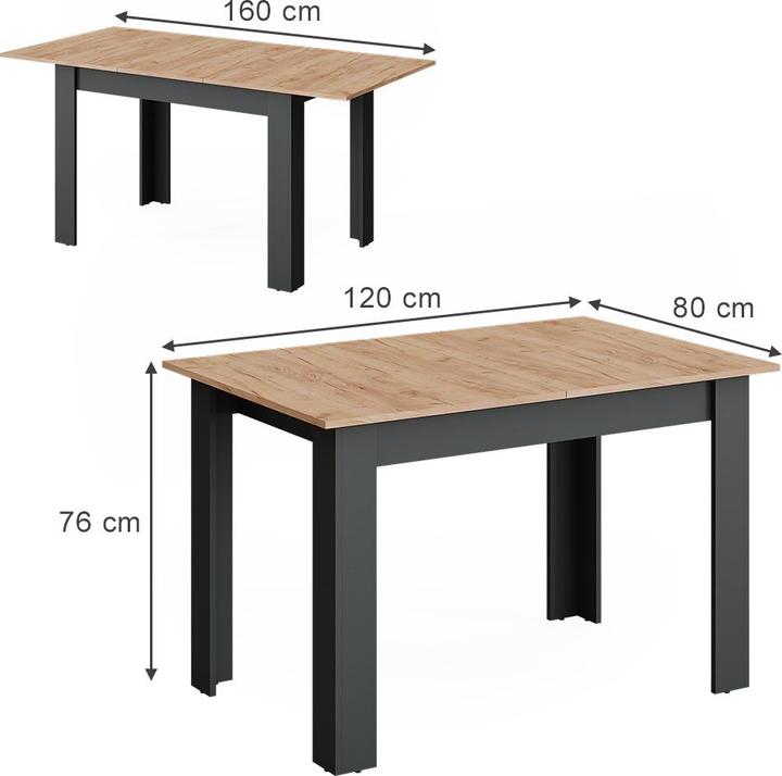 Image du produit Vicco Repose (120 x 80 x 76 cm)