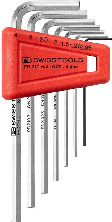 Actual product image PB Swiss Tools Allen key PB210H-4CN