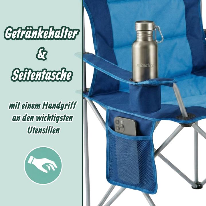 Produktbild Relaxdays Campingstuhl