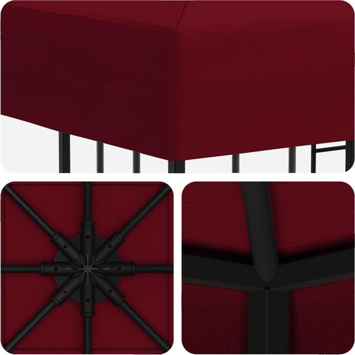 Image du produit vidaXL Garten Pavillon (300 cm, 300 cm)