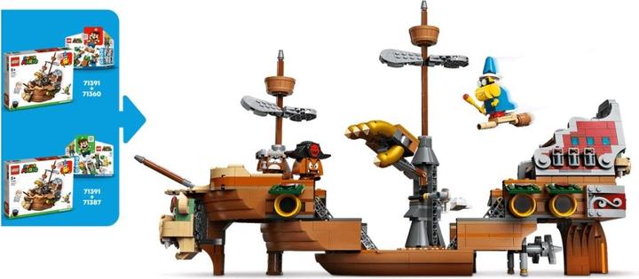 Produktbild LEGO Bowsers Luftschiff - Erweiterungsset (71391, LEGO Super Mario)