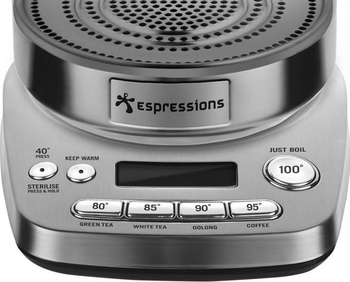 Productafbeelding Espressions EP9650 Slimme Waterkoker - 1.7L - RVS (1.70 l)