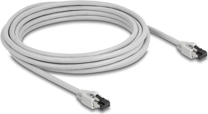 Immagine prodotto Delock Cavo di rete RJ45 Cat.8.1 S/FTP 5 m fino a 40 Gbps grigio (S/FTP, PiMF, CAT8.1, 5 m)
