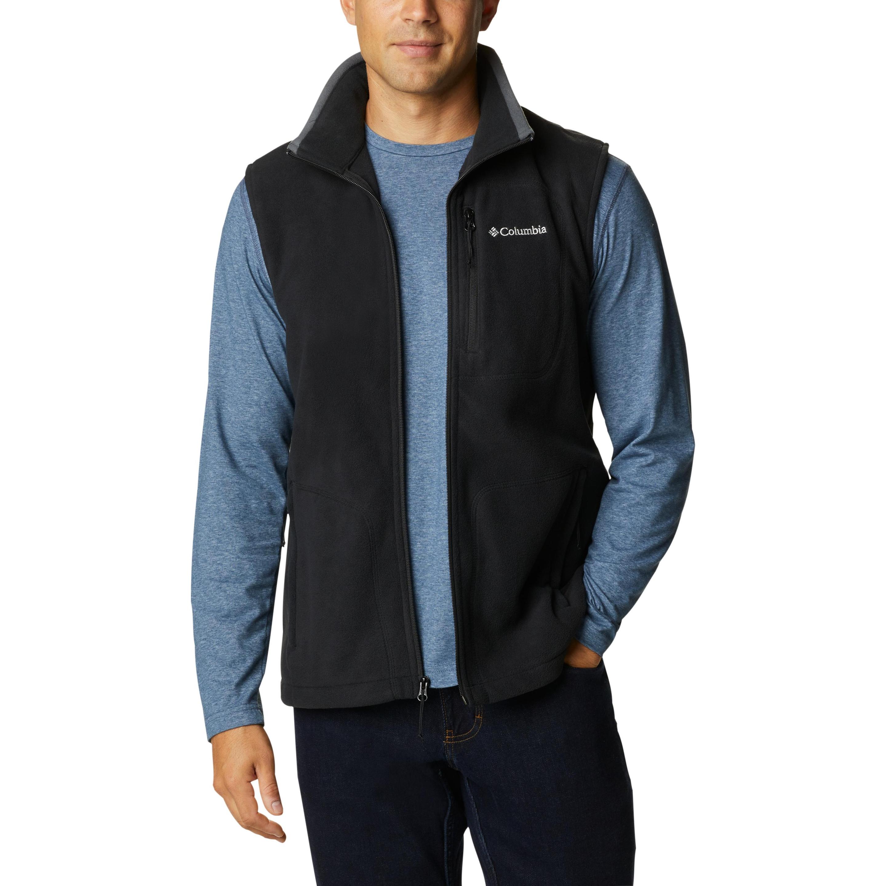 Columbia, Herren, Weste, Fast Trek™ Fleece Vest, Schwarz, (M)
