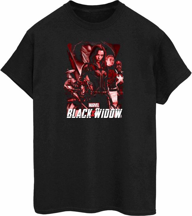 Produktbild Black Widow Movie Red Group TShirt (4XL)