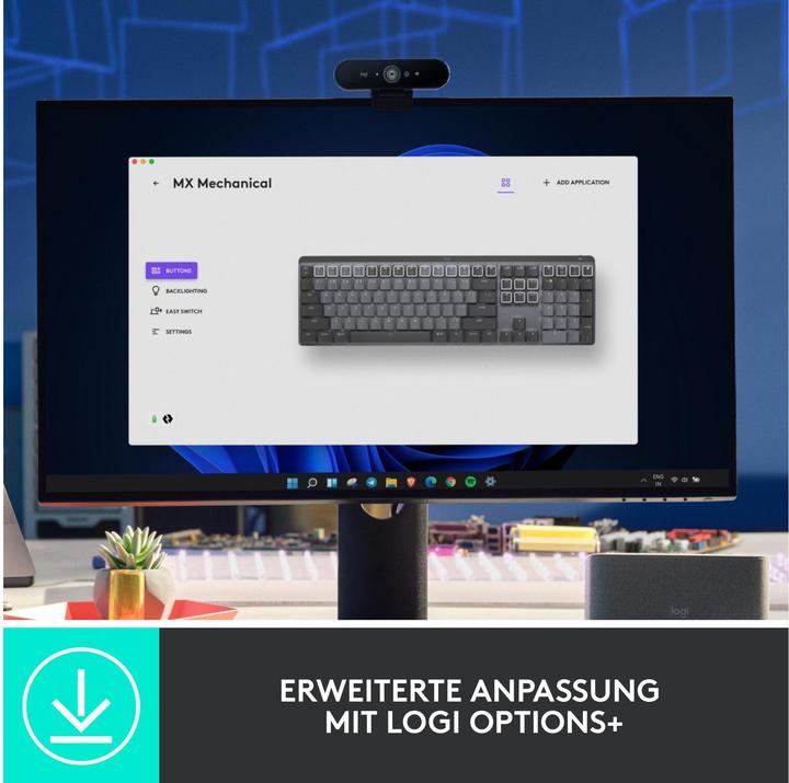 Actual product image Logitech MX Mechanical (Swiss, Wireless)