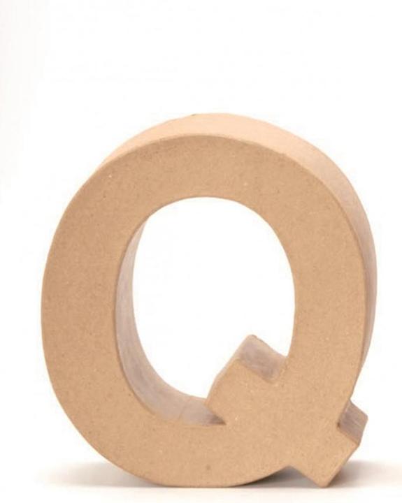 Immagine prodotto Glorex Lettera Q di cartone 17,5X5,5cm