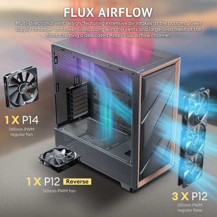 Immagine prodotto Antec Flux SE (ATX, ITX, mATX, E-ATX)