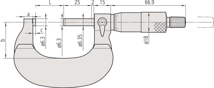 Produktbild Mitutoyo Mikrometer